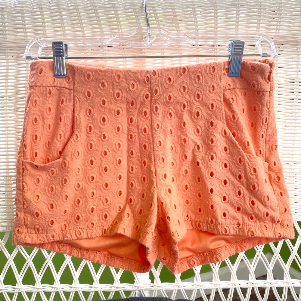 Women’s Boutique Creamsicle Orange Shorts Small
